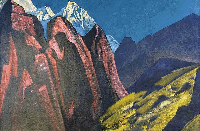 Shadow Of The Teacher — Nicholas Roerich