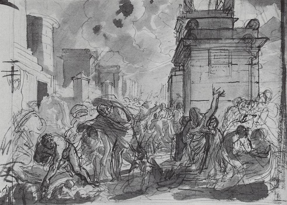 The Last Day Of Pompeii — Karl Pavlovich Bryullov