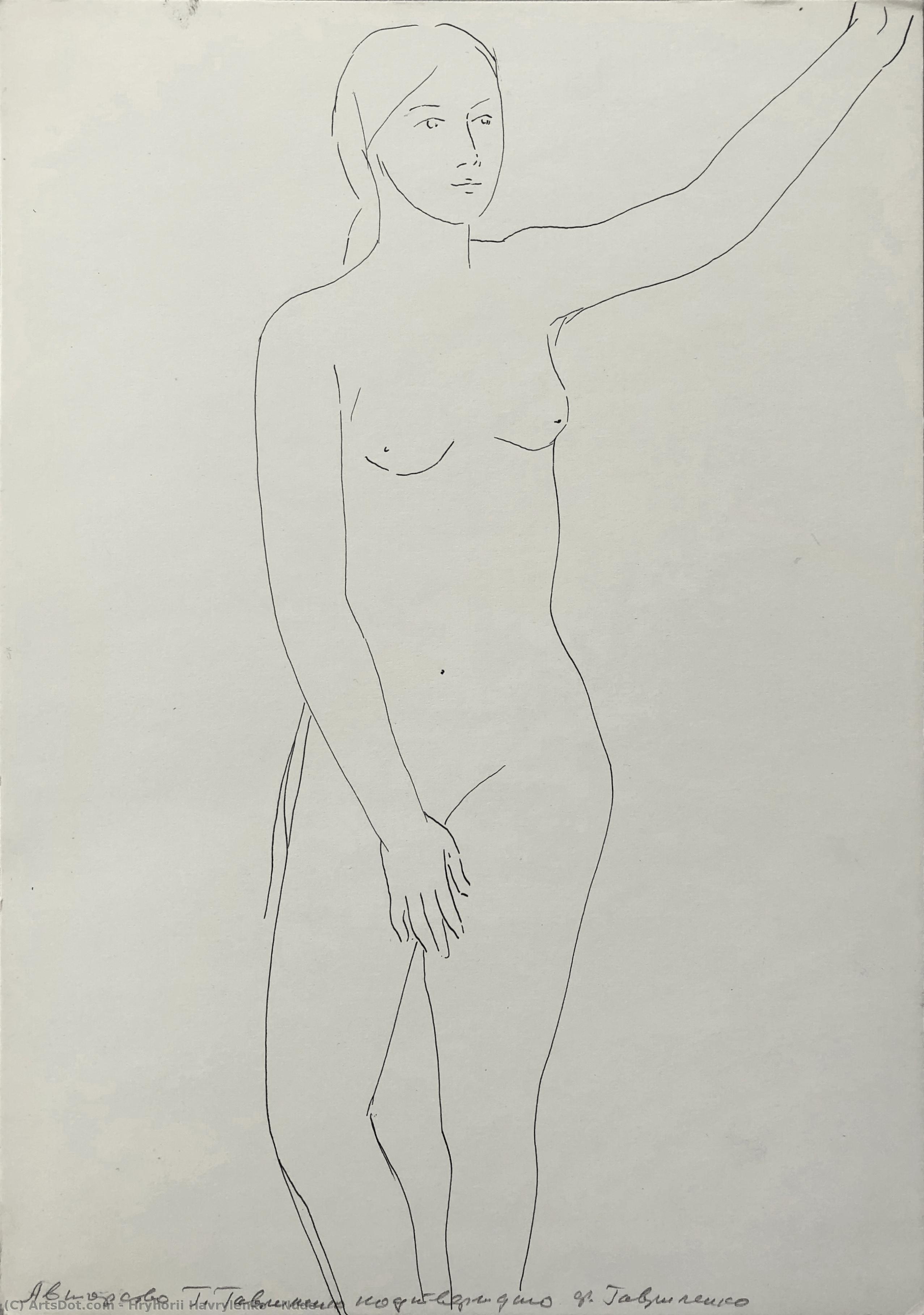 Nude — Hryhorii Havrylenko