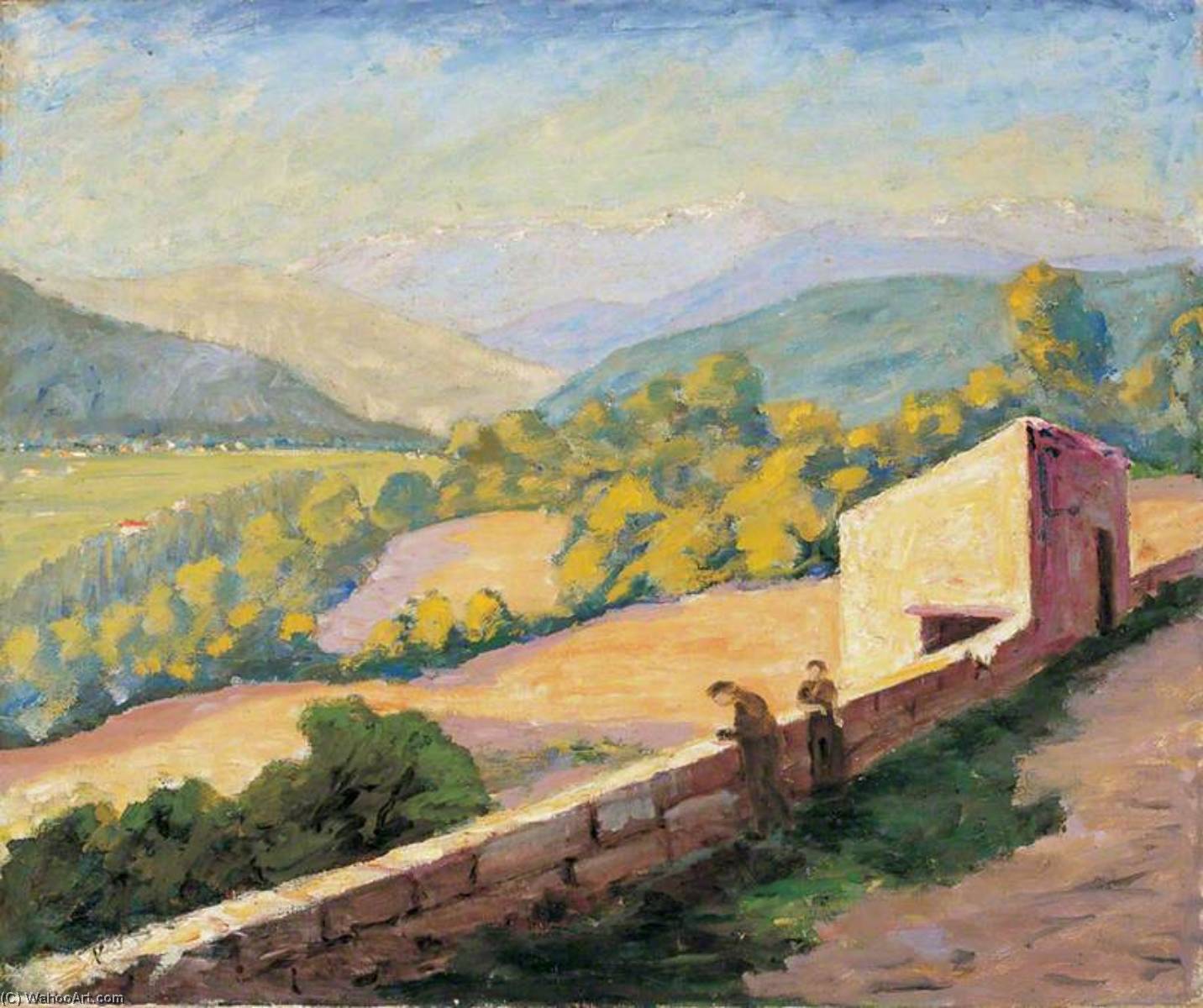 A Valley In The South Of France — Winston Spencer Churchill