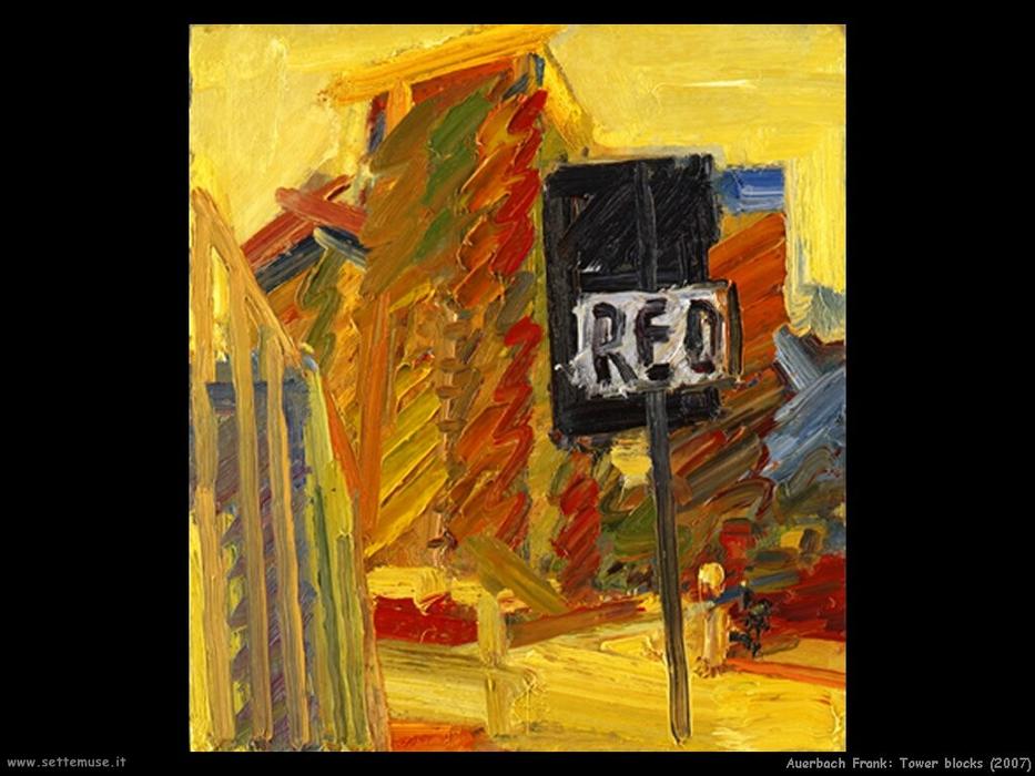 Tower Blocks — Frank Auerbach