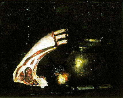 Still Life With Cutlets — Antoine Vollon