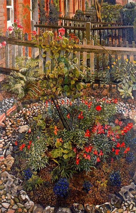 Cookham Rise. Cottages — Sir Stanley Spencer