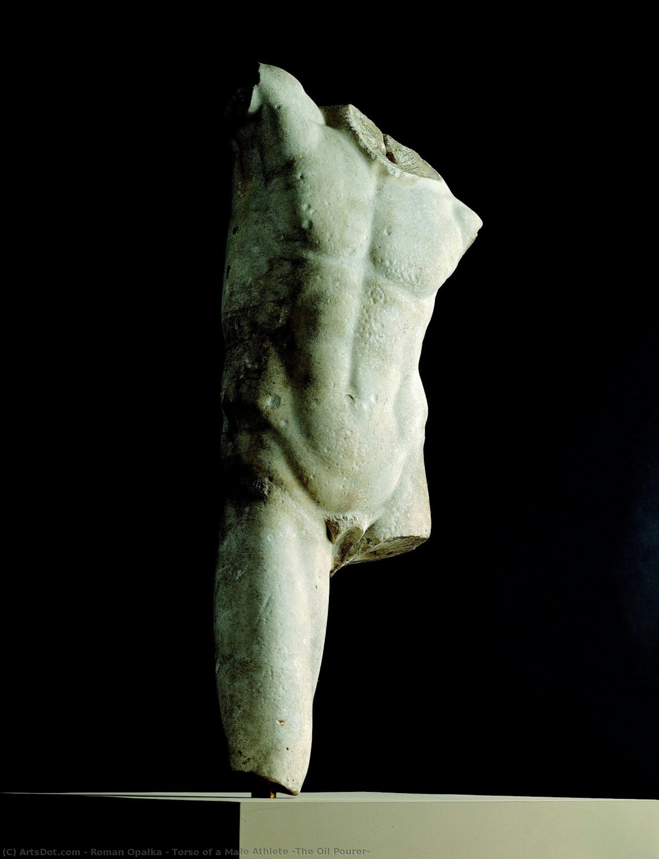 Torso Of A Male Athlete (the Oil Pourer) — Roman Opałka