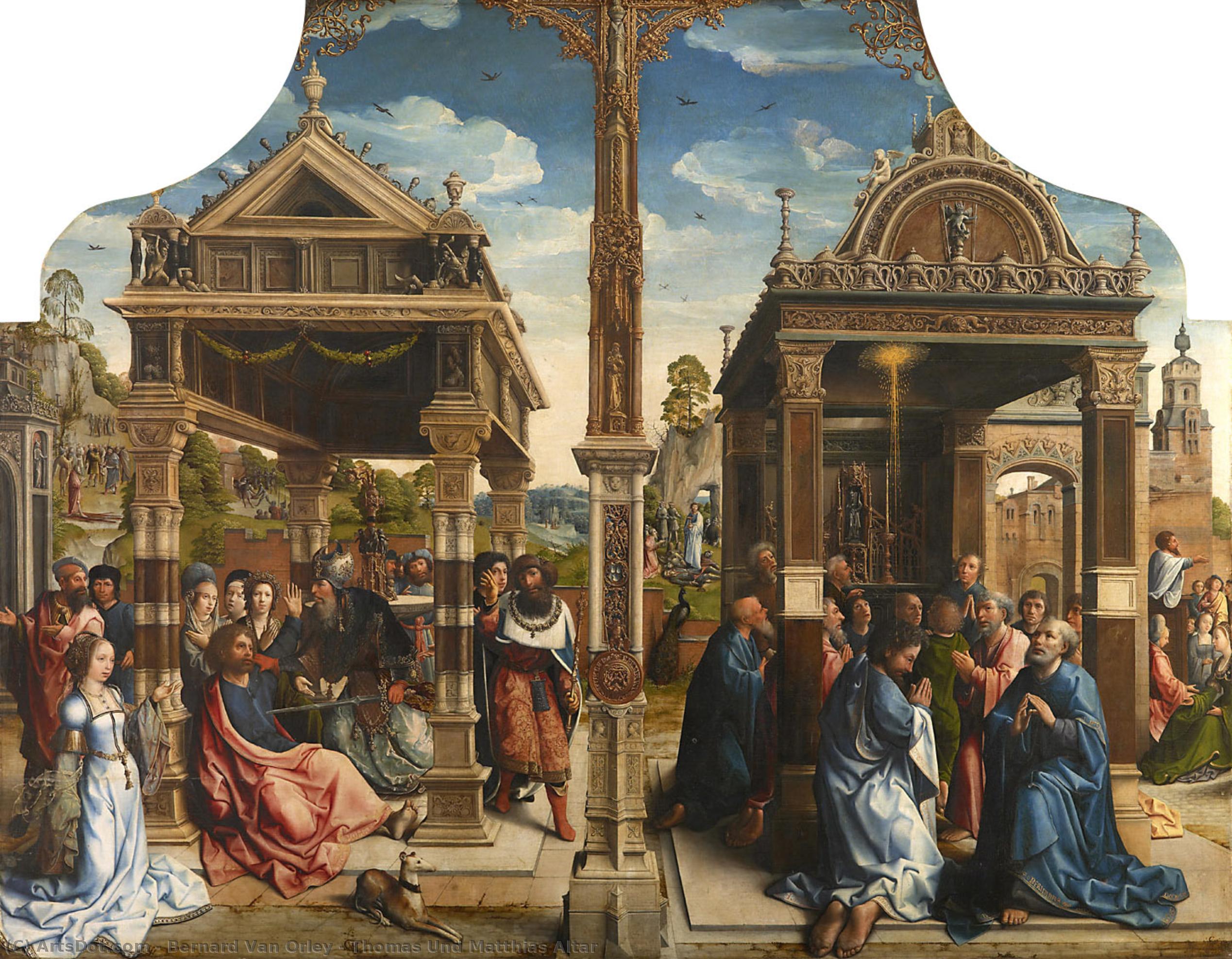 Thomas Und Matthias Altar — Barend Or Barent Van Orley, Bernaert Van Orley Or Barend Van Brussel