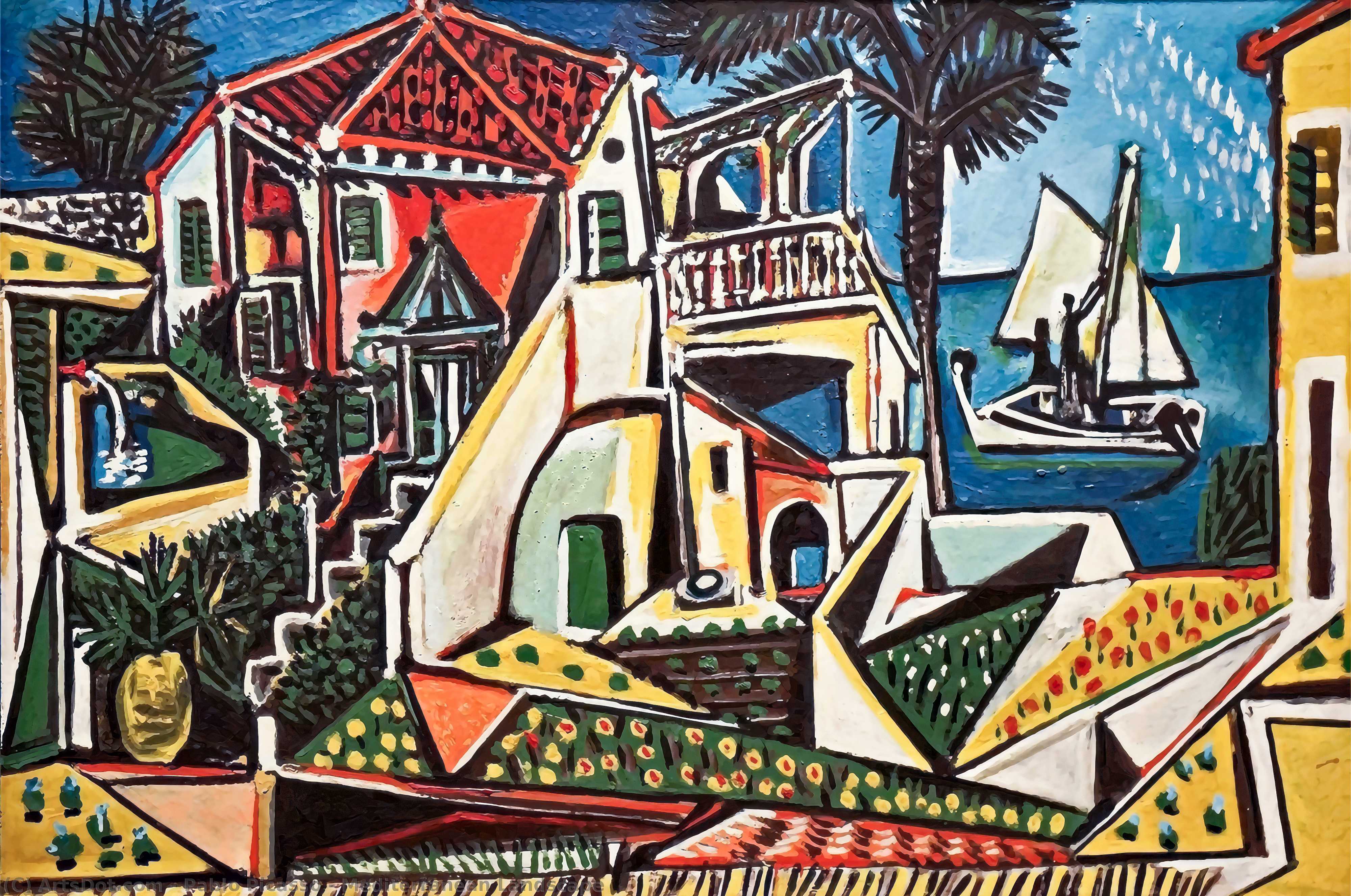 Mediterranean Landscape — Pablo Picasso