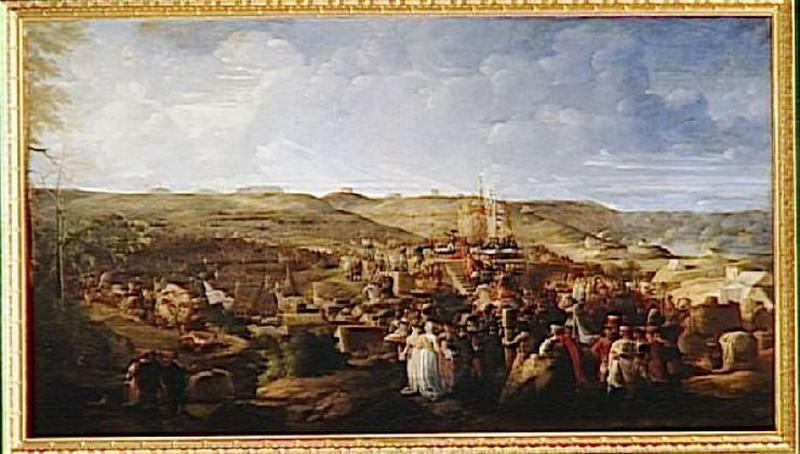 Napoleon Au Camp De Boulogne Distribue Les Croix De La Legion D'honneur.16 Aout 1804 — Hennequin Philippe Auguste