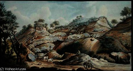 Part Of The Cone Of The Mountain Of Somma, Plate 15 From 'campi Phlegrai — Pietro Fabris