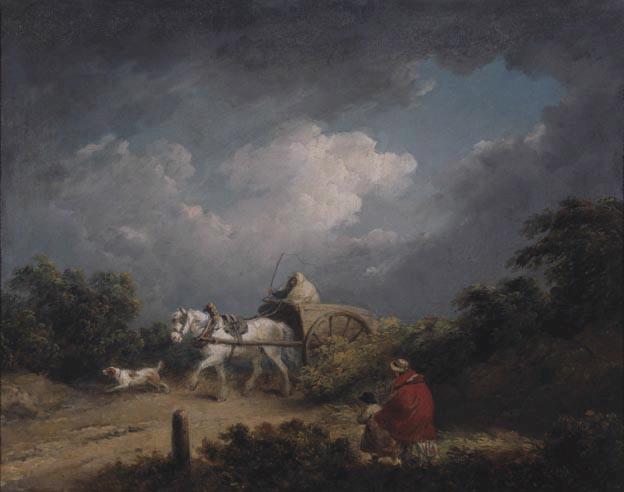 L'orage Paysage Animé — George Morland