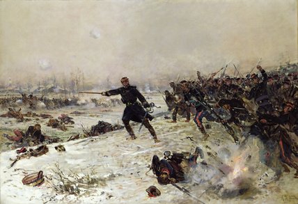 Battle Of Chenebier — Alphonse De Neuville
