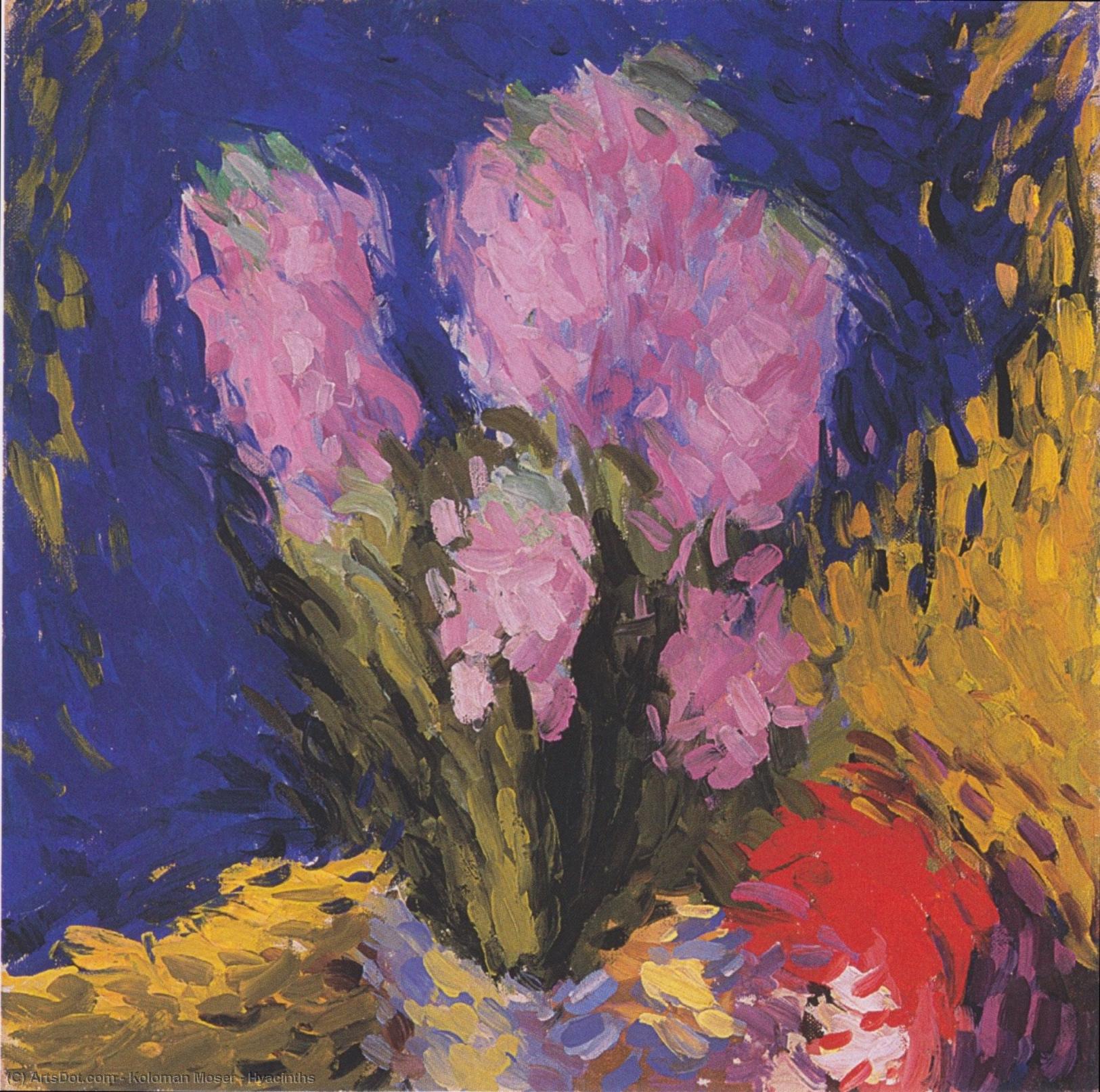 Hyacinths — コローマン・モーザー