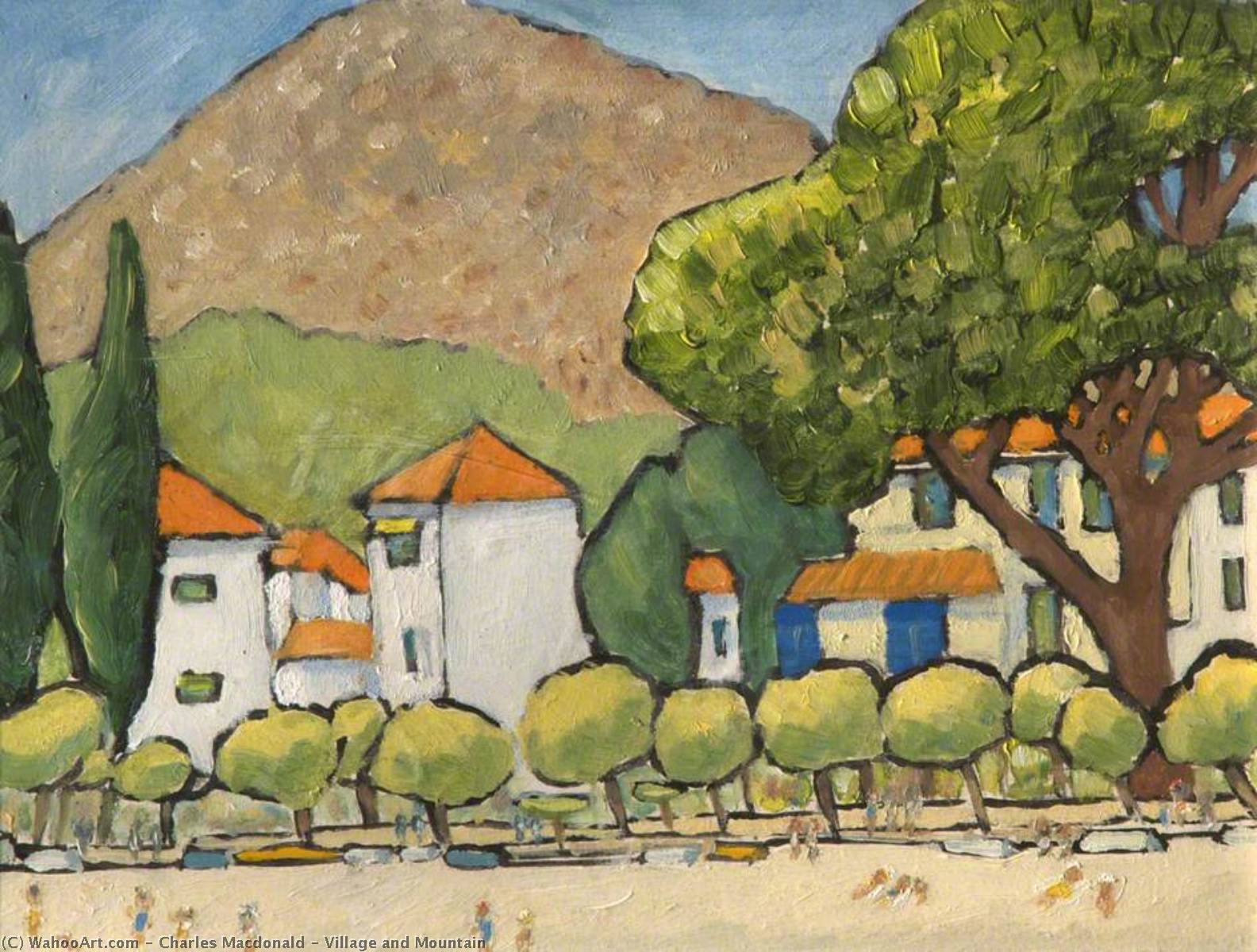 Village And Mountain — Charles Macdonald