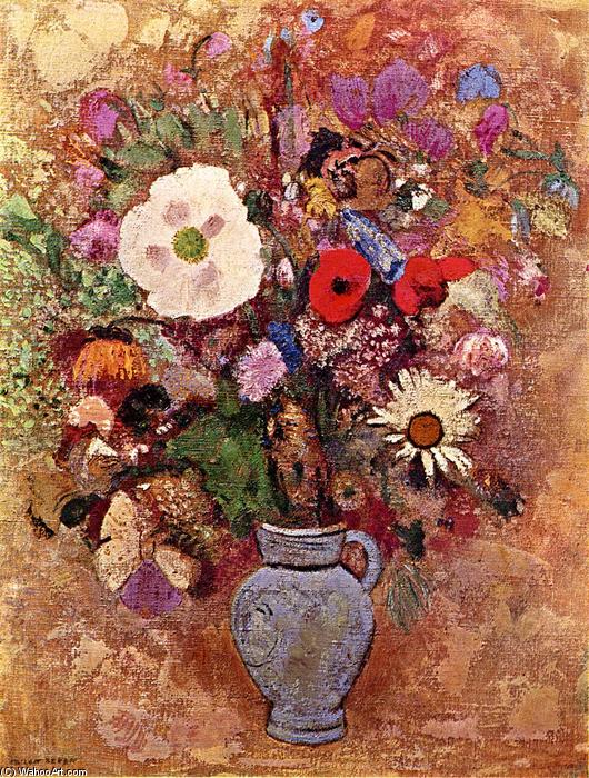 Vase Of Flowers 15 — Odilon Redon
