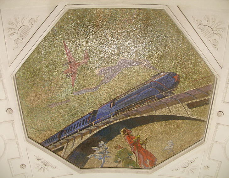 Mosaic Art For Metro Station ''novokuznetskaya'' 5 — Aleksandr Deyneka