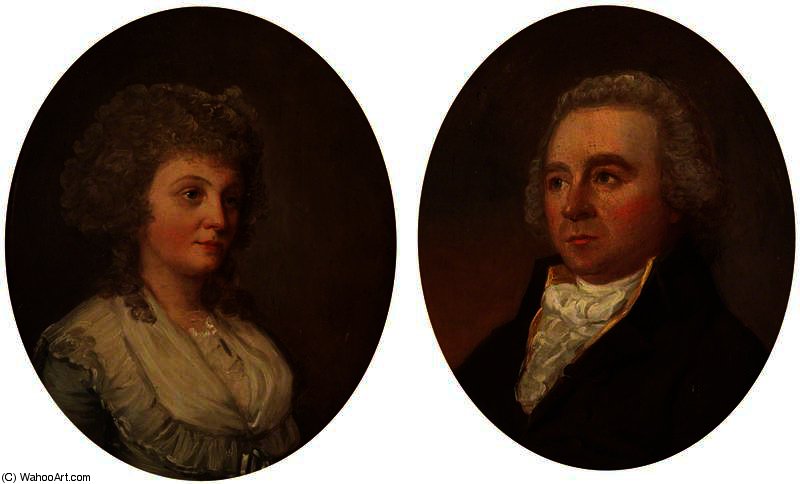 Mr Threlfall And Mrs Ann Threlfall — George Romney