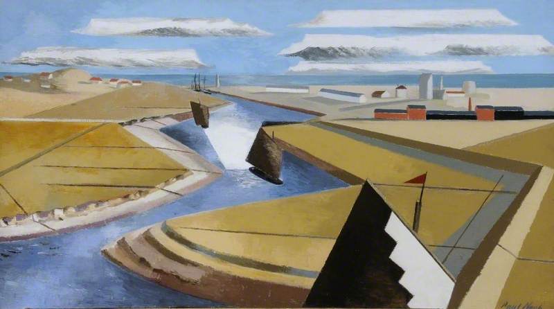 The Rye Marshes, East Sussex — Paul Nash