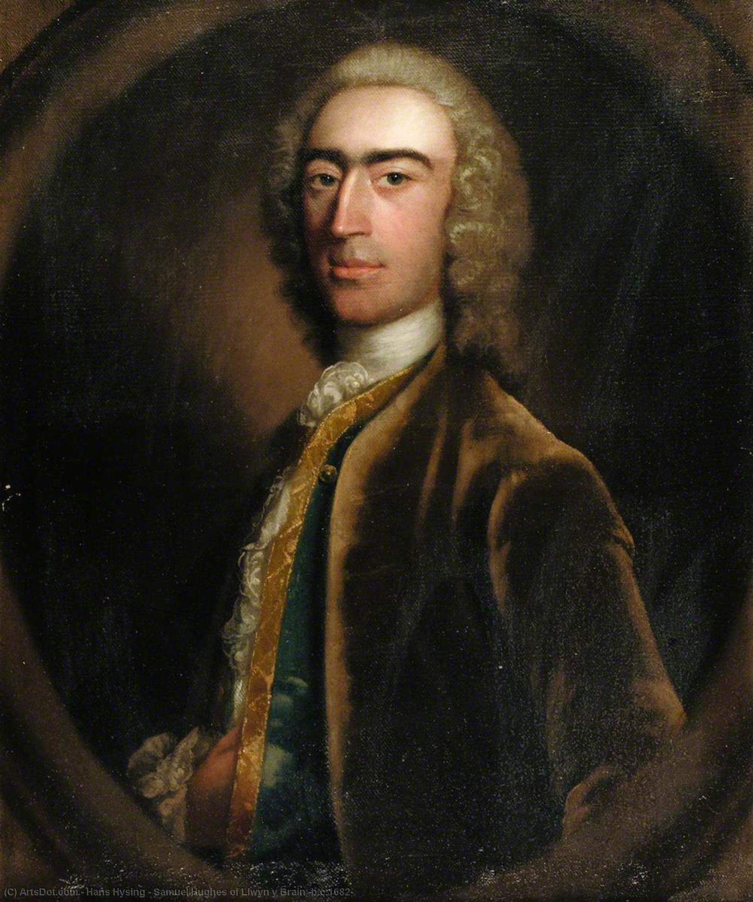 Samuel Hughes Of Llwyn Y Brain (b.c.1682) — Hans Hysing