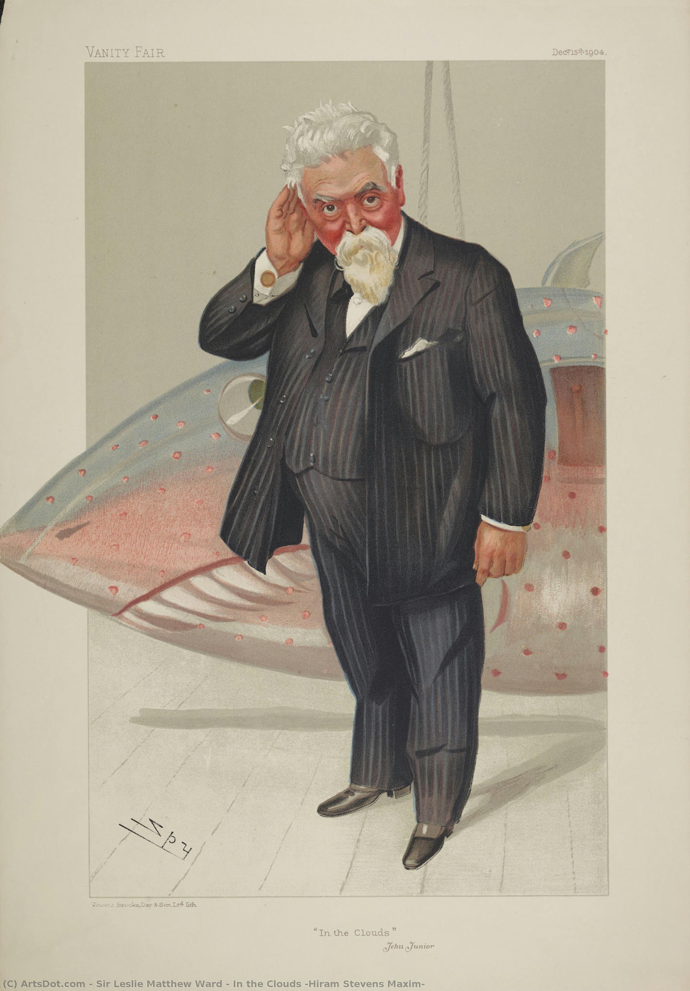 In The Clouds [hiram Stevens Maxim] — Sir Leslie Matthew Ward