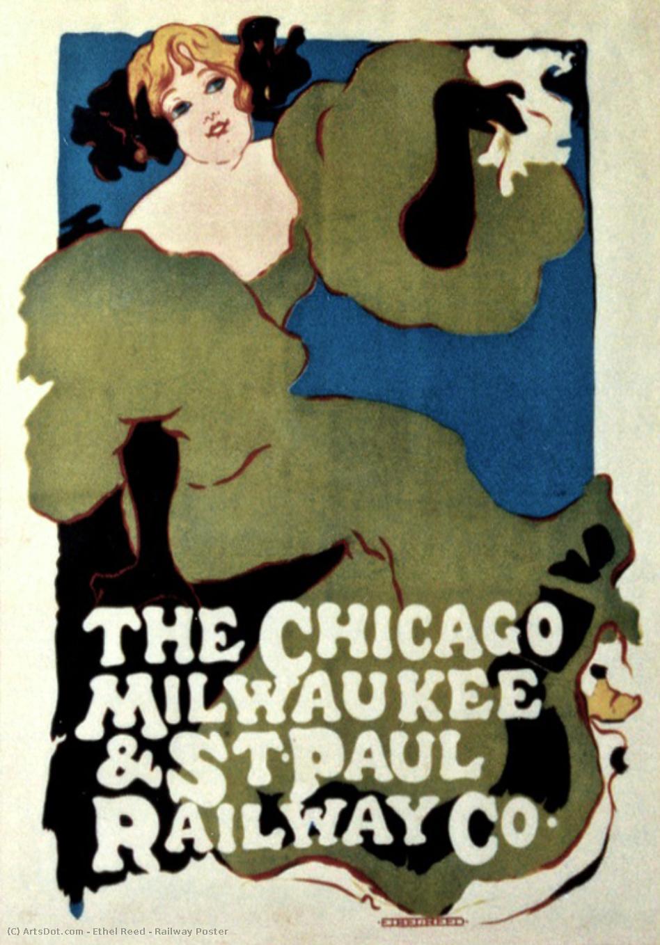 Railway Poster — Ethel Reed