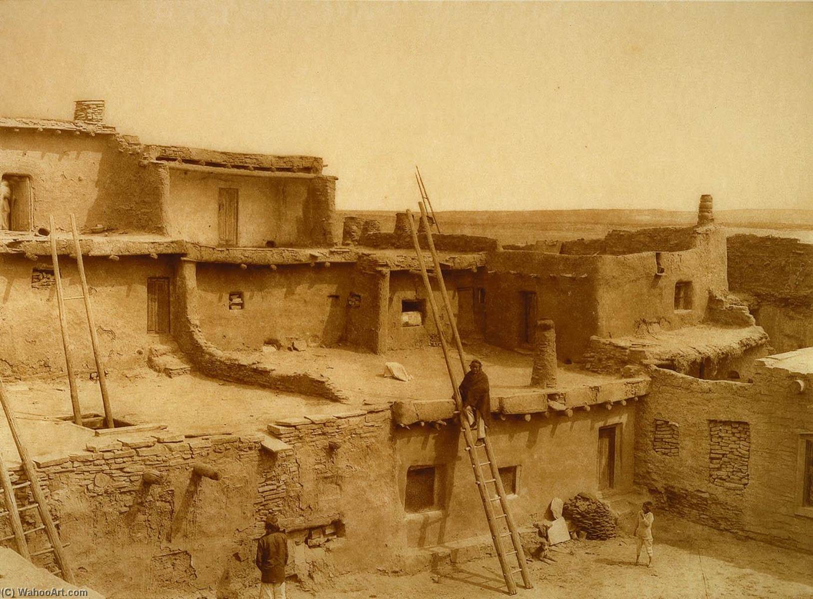 A Corner Of Zuni — Edward Sheriff Curtis