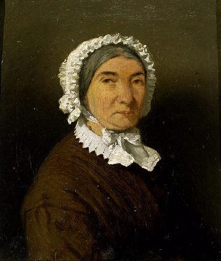 Portrait De Femme Avec Un Bonnet — Galos Victor