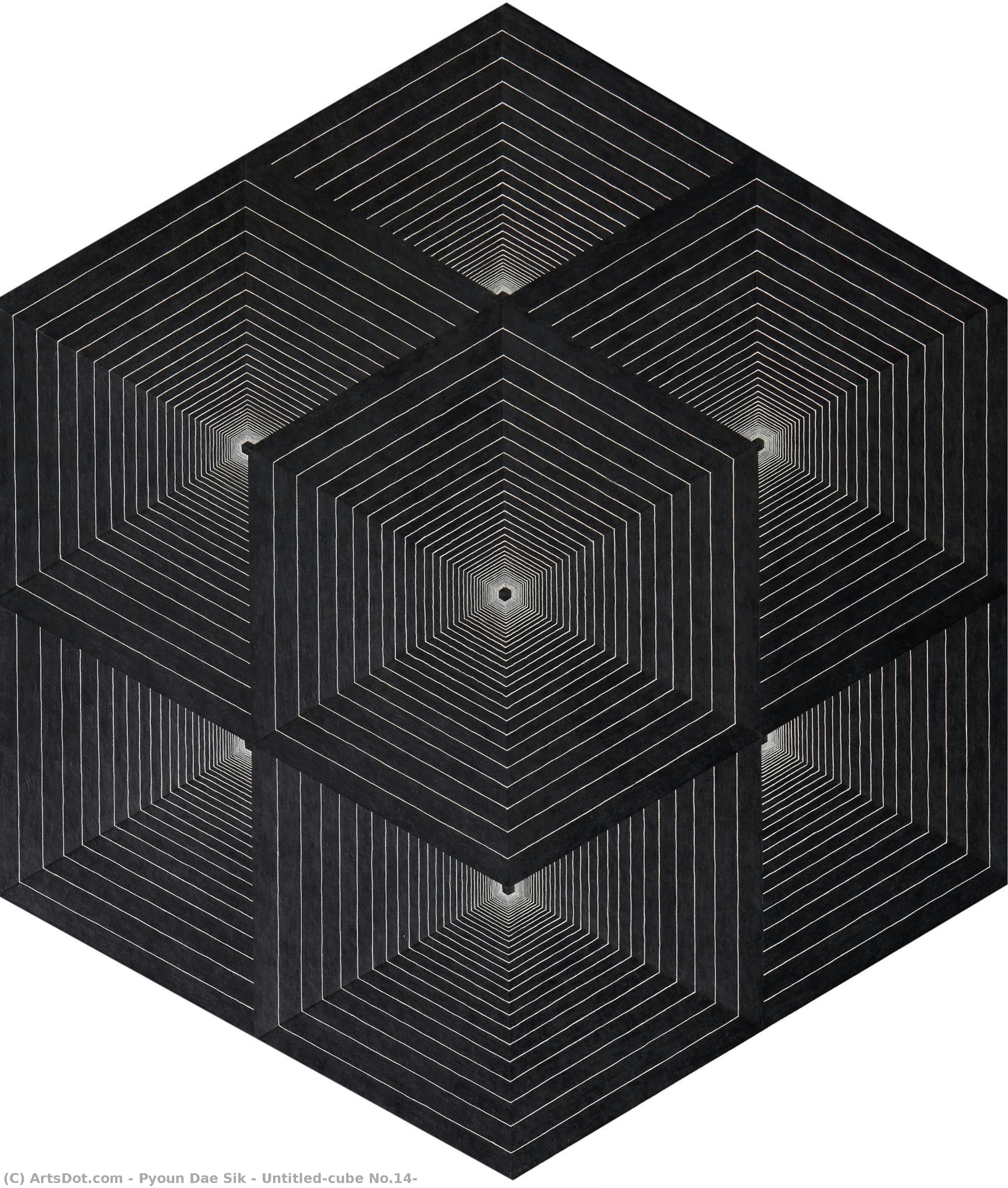 Untitled(cube No.14) — Pyoun Dae Sik