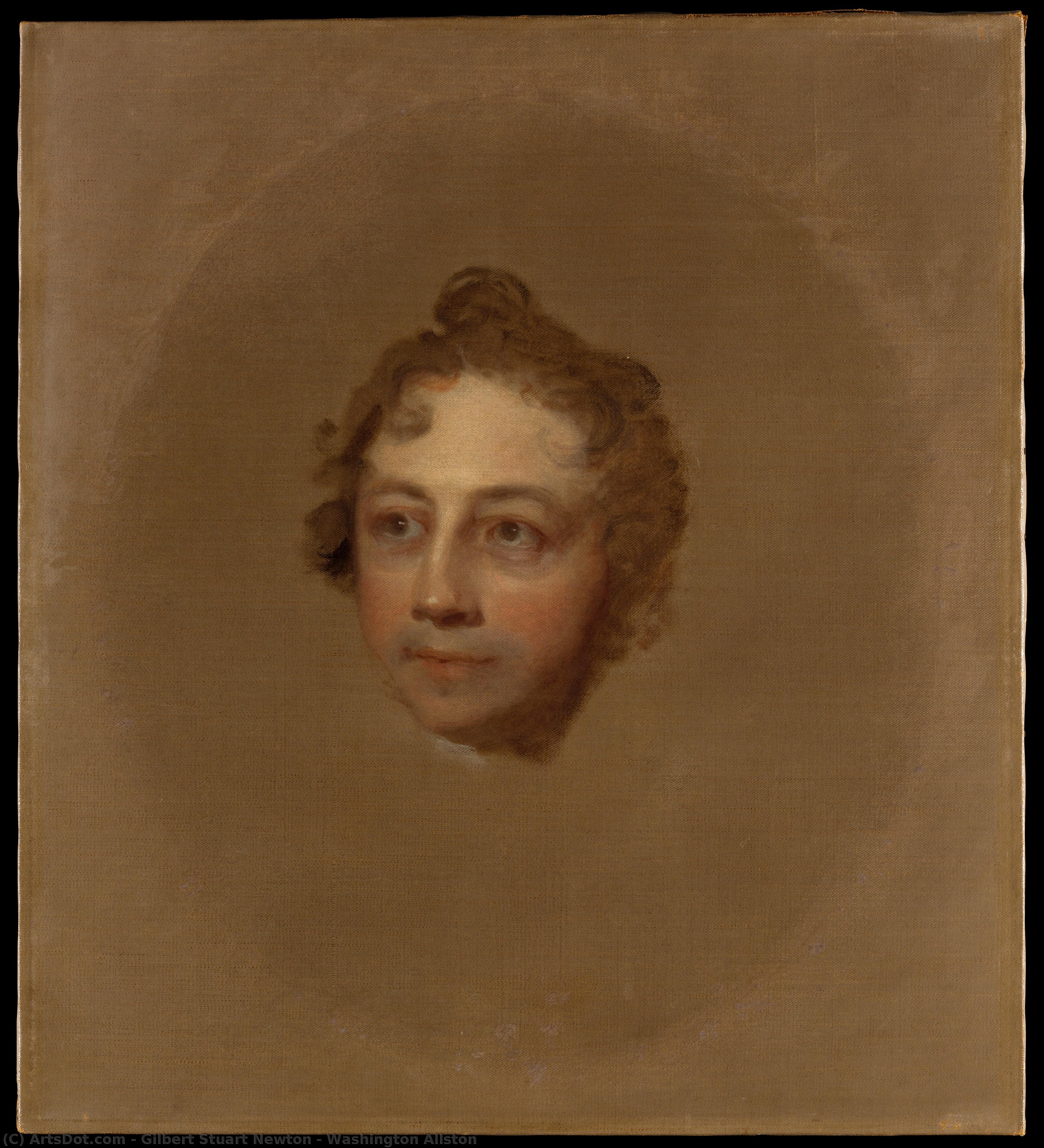Washington Allston — Gilbert Stuart Newton