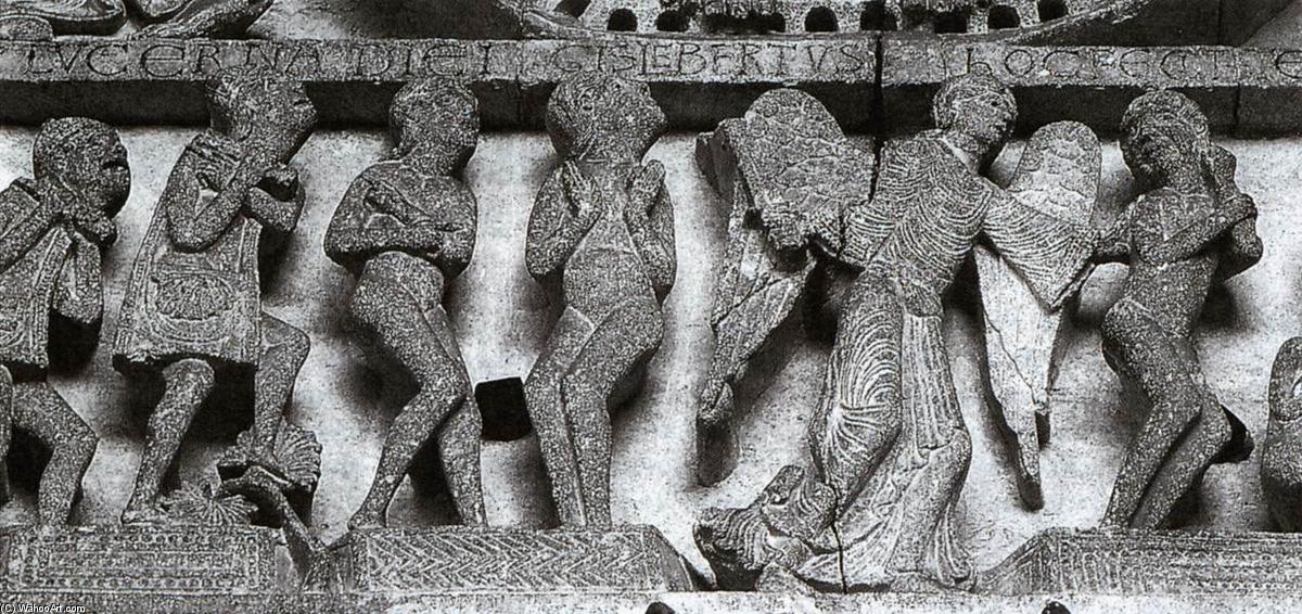 Tympanum Of The Main Portal (detail) — Gislebertus