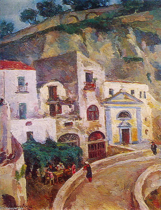 Sorrento. Grave Of Sylvester Shchedrin. — Pyotr Konchalovsky