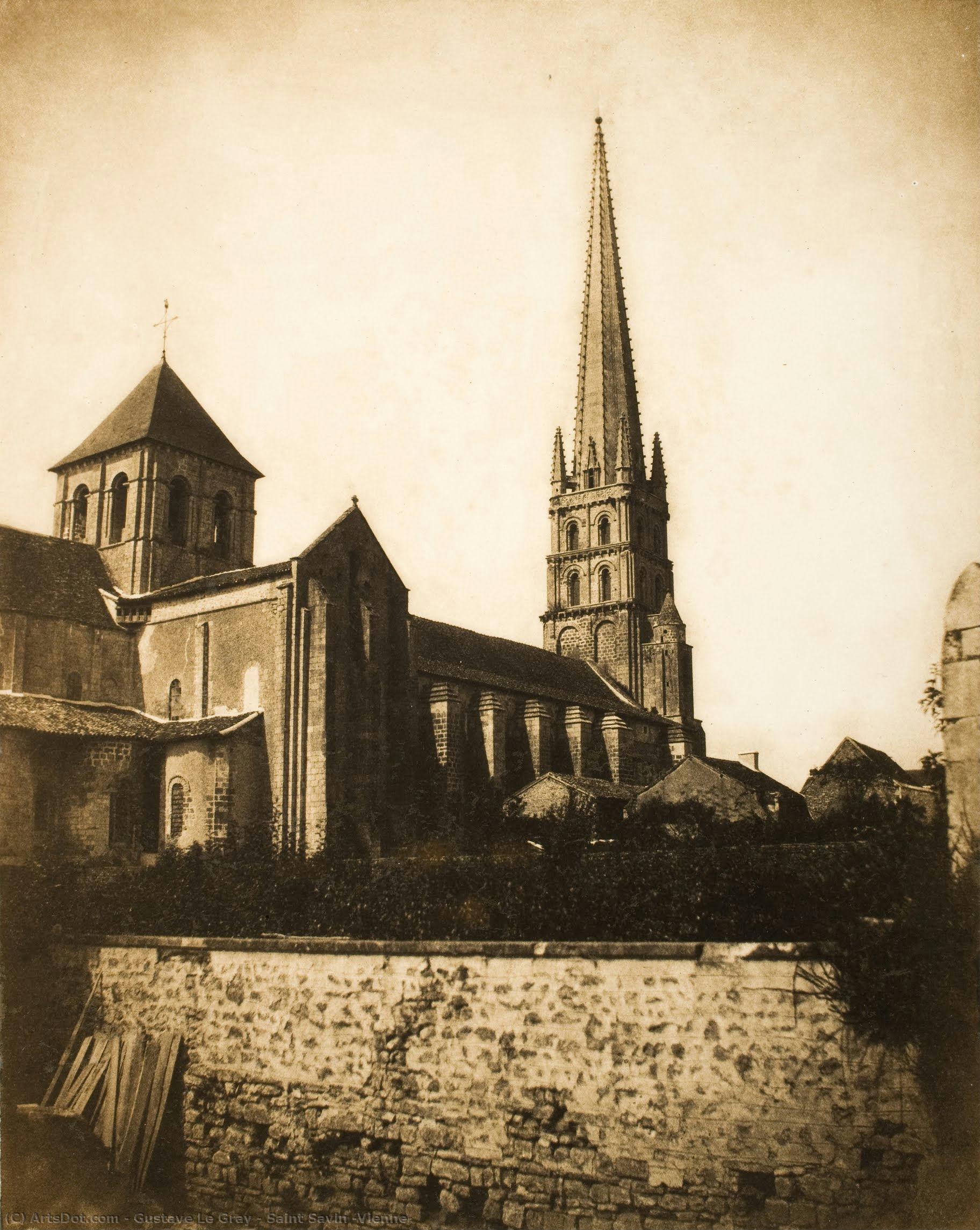 Saint Savin (vienne) — Gustave Le Gray