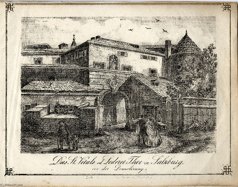Die Zwölf Stadt-thore Salzburgs (11) — Friedrich Loos