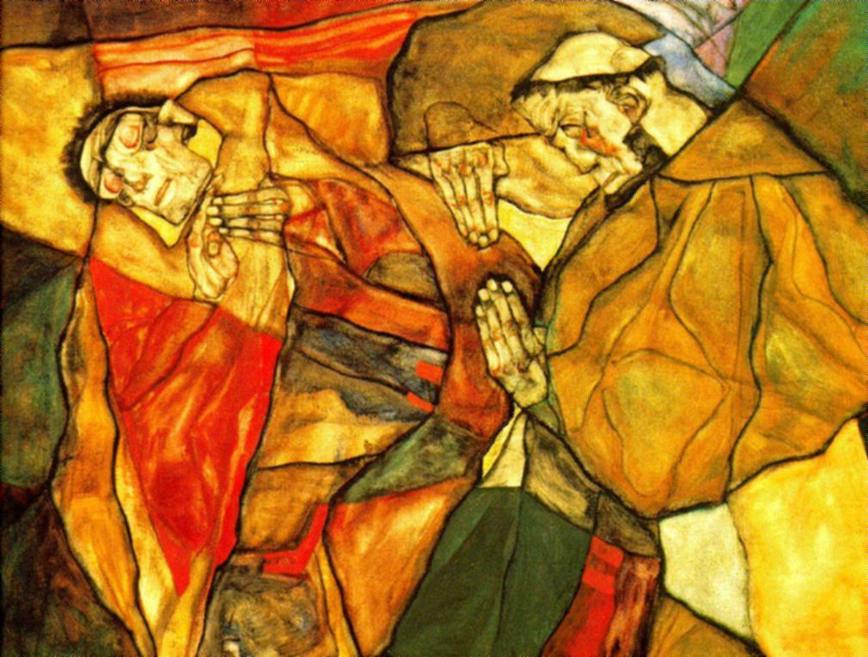 Schiele Agonia 1912 — Egon Schiele