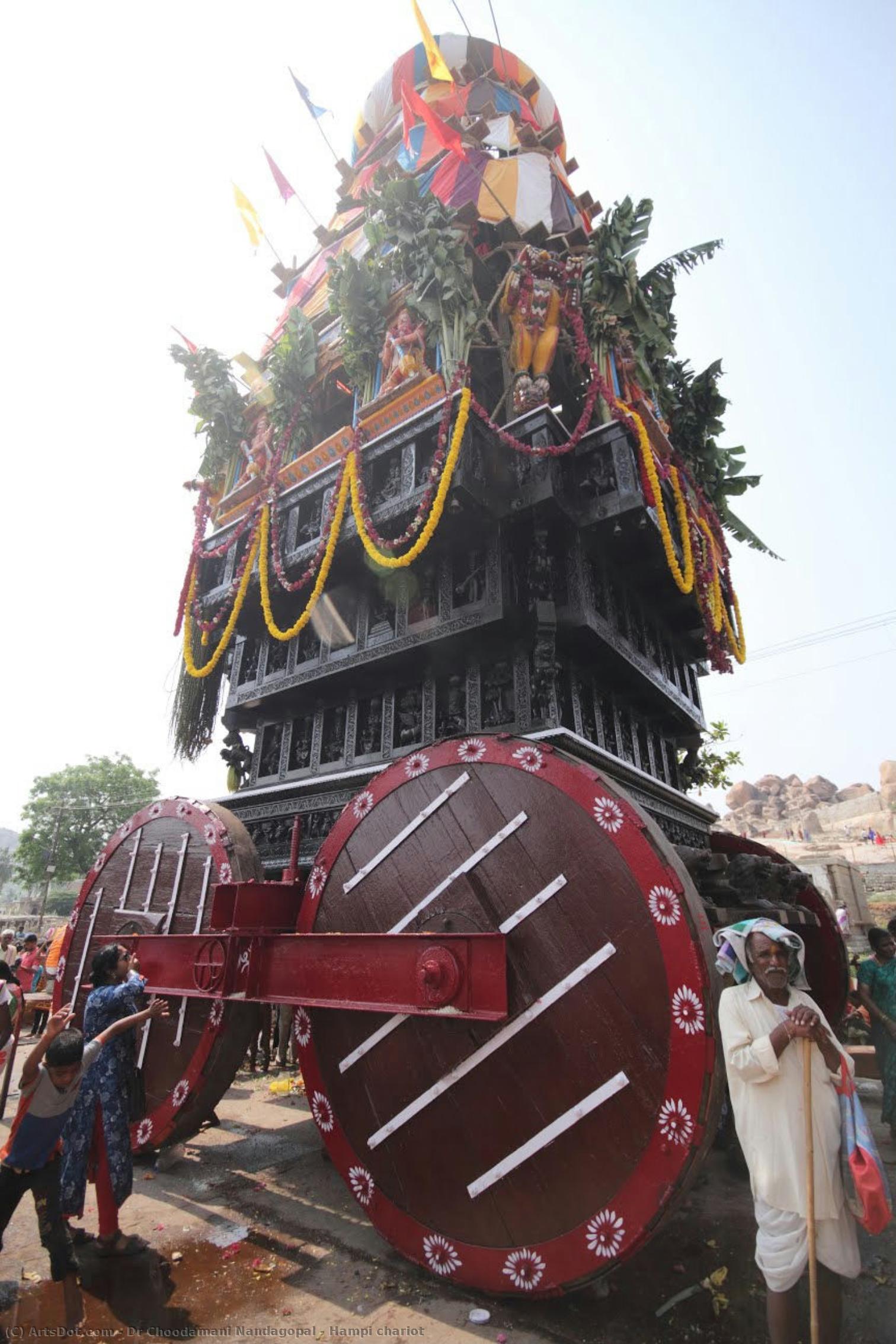 Hampi Chariot — Dr Choodamani Nandagopal
