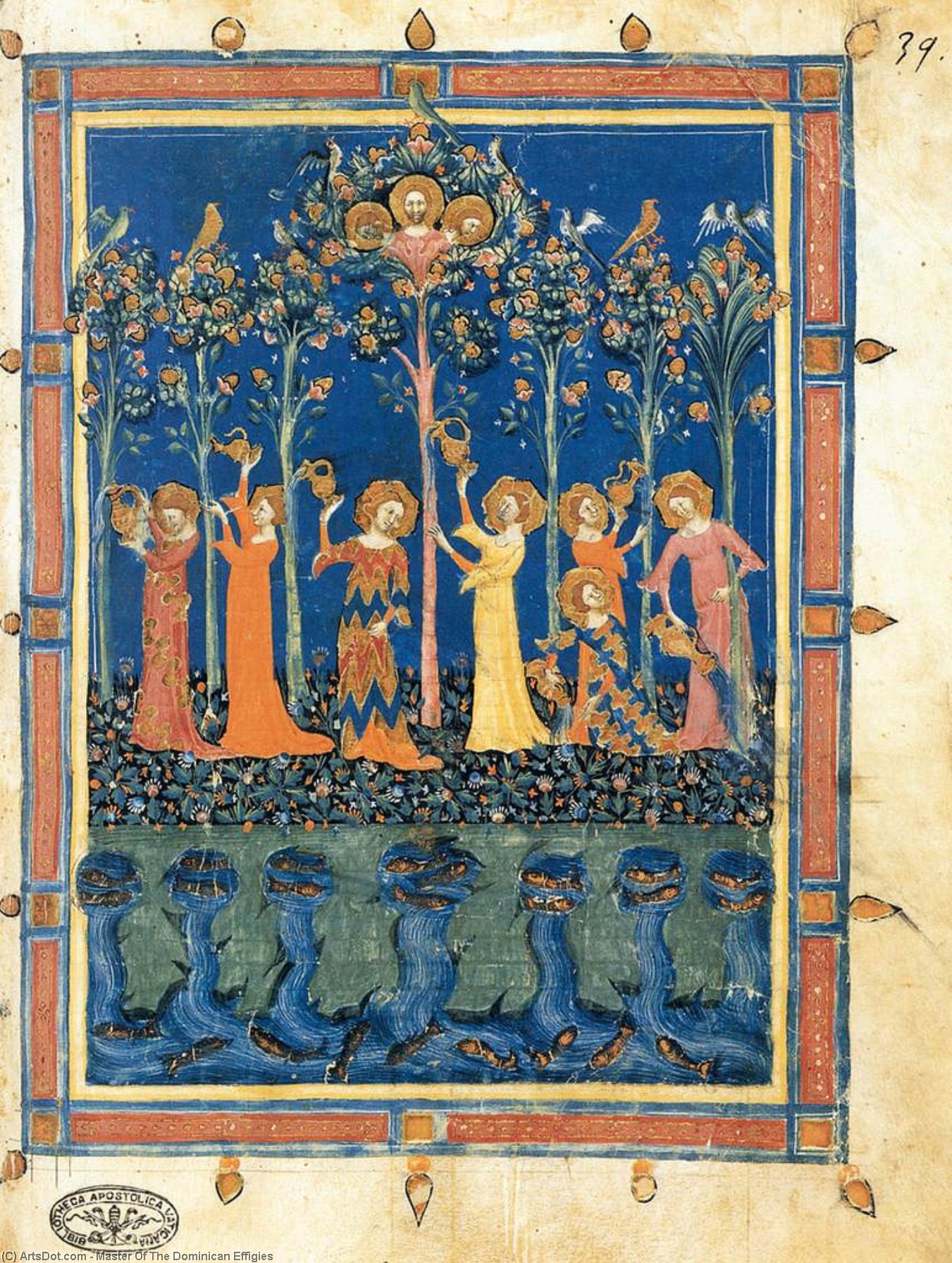 The Garden Of The Virtues — Master Of The Dominican Effigies