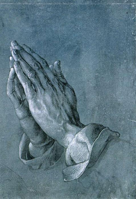 Study Of An Apostle's Hands (praying Hands) — Albreht Direr