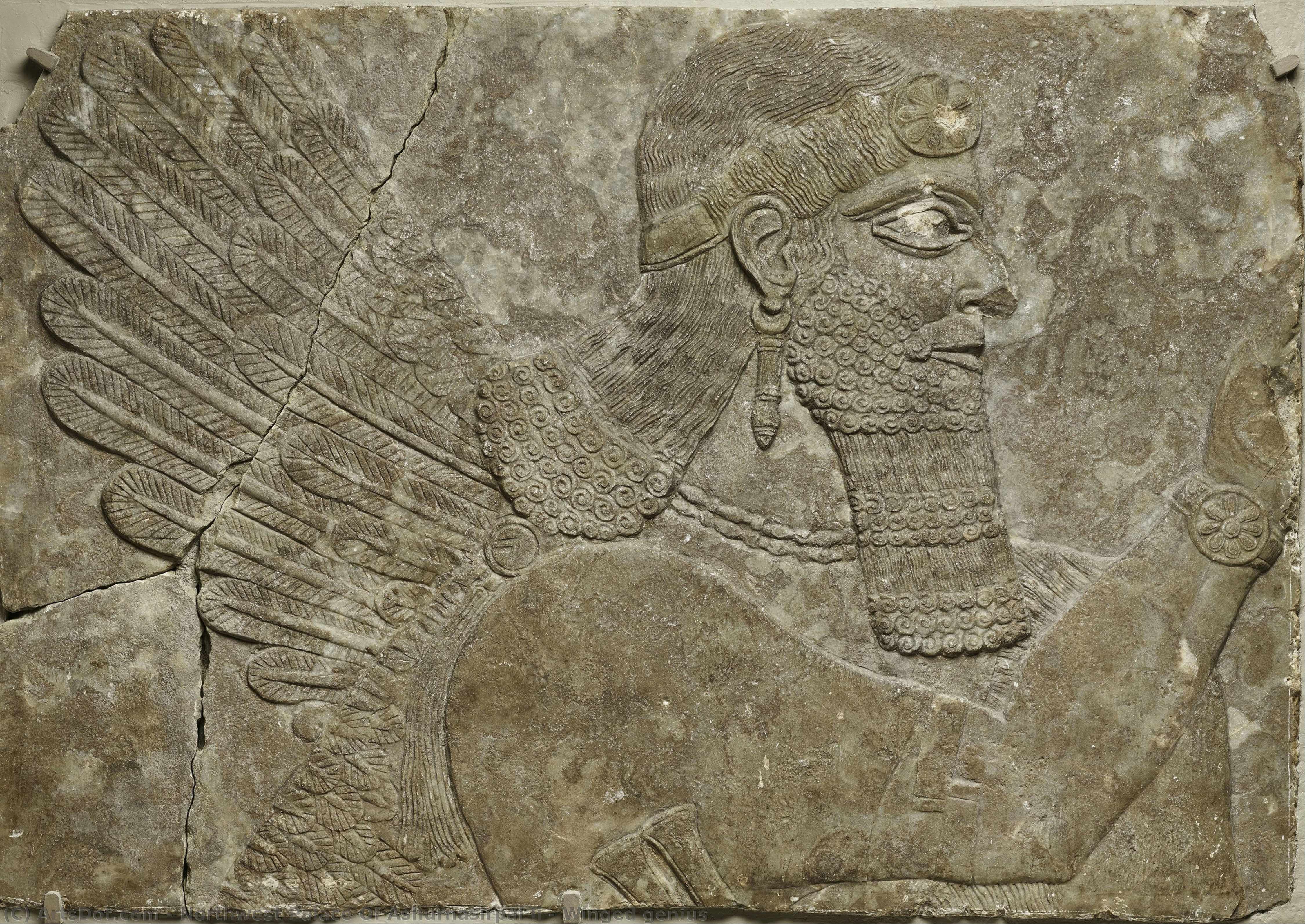 Winged Genius — Northwest Palace Of Ashurnasirpal Ii