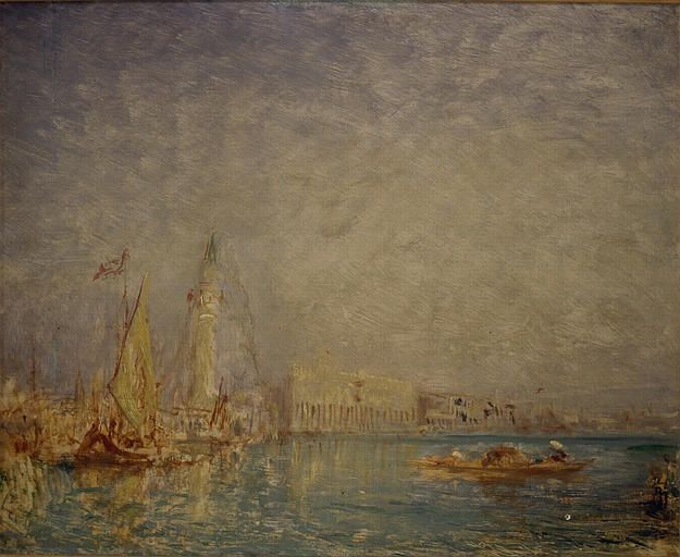 Le Palais Des Doges À Venise — Felix Ziem