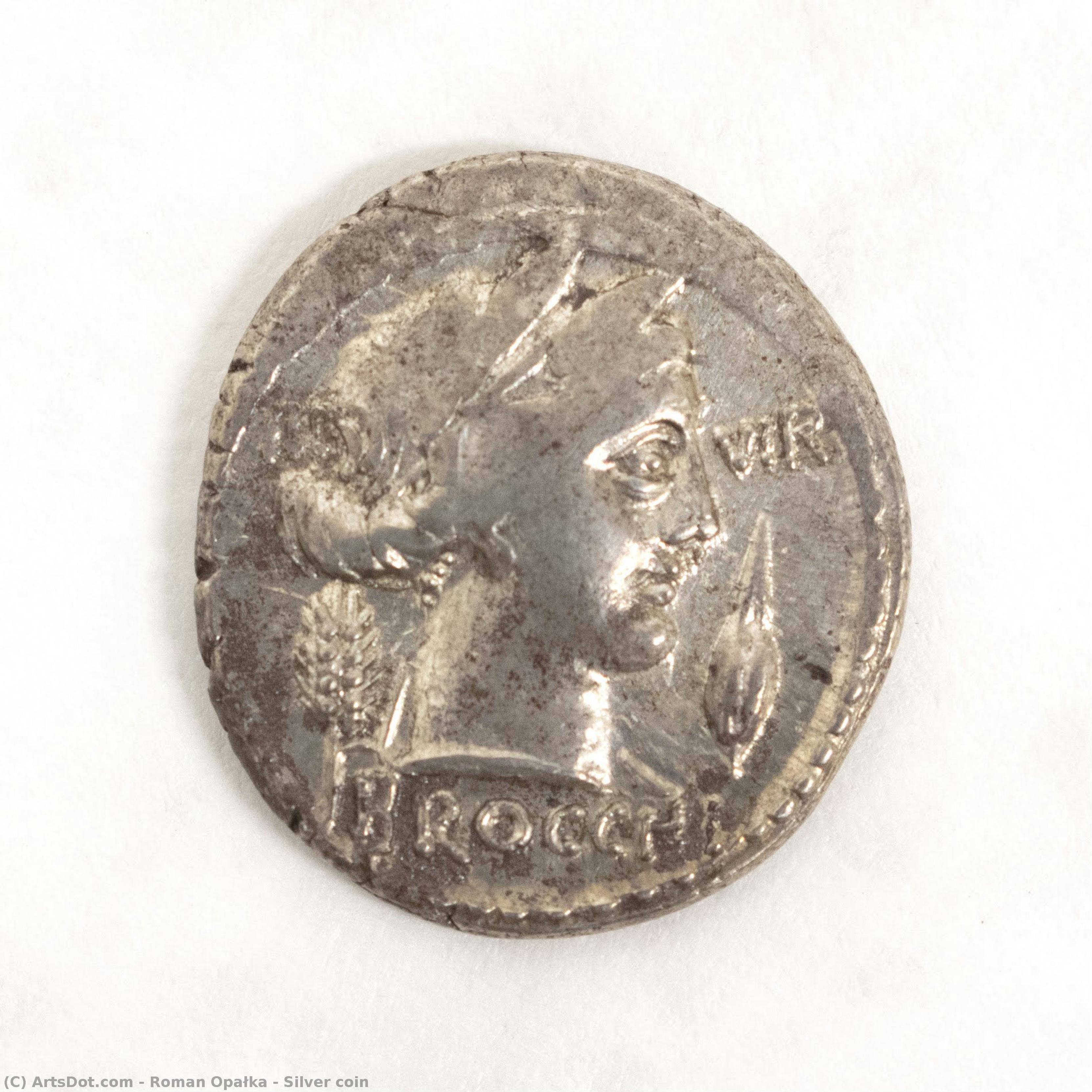 Silver Coin — Roman Opałka