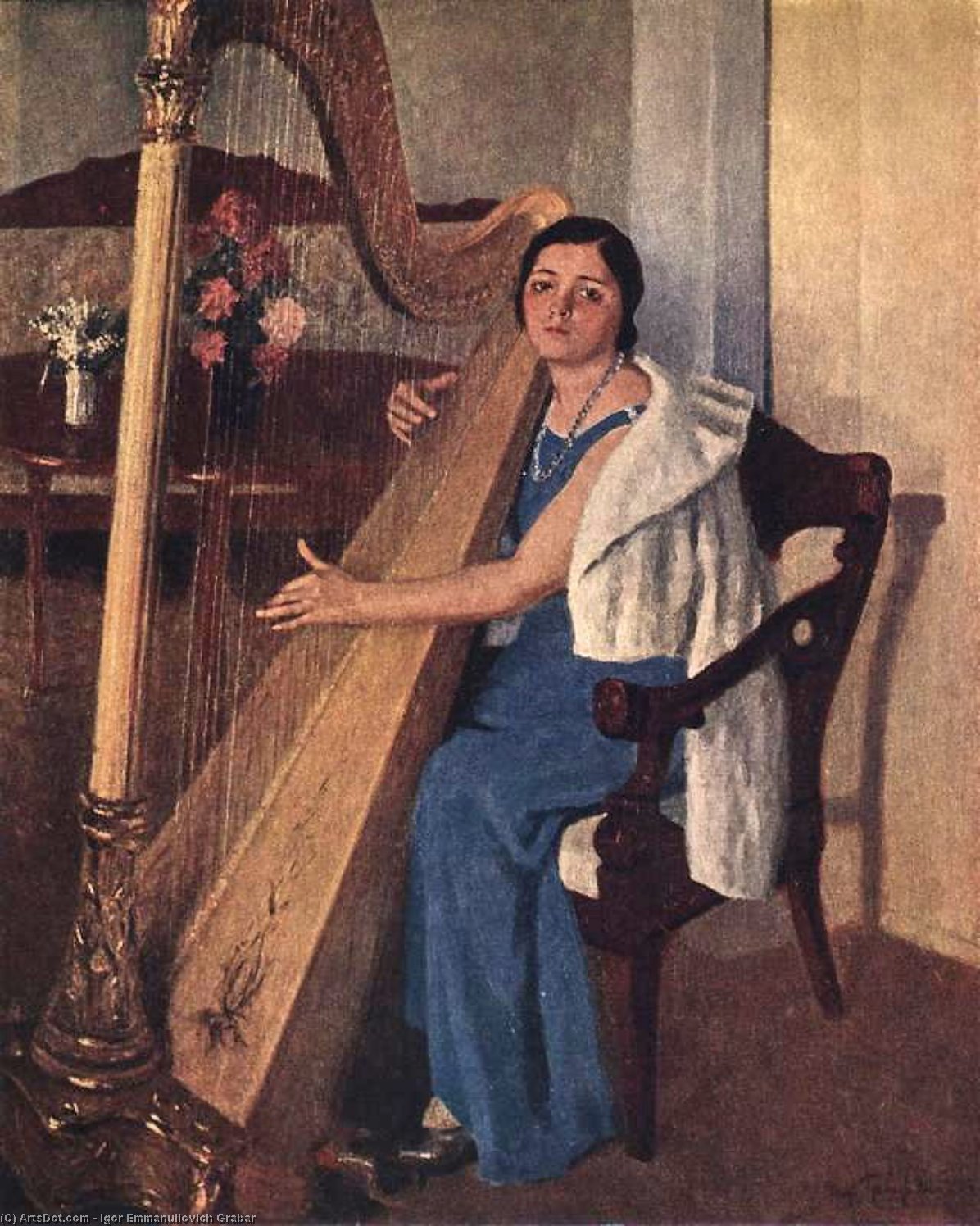 Portrait Of V.g.dulova — Igor Emmanuilovich Grabar