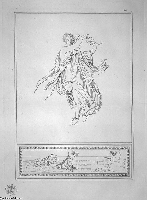 Bacchante Dancing With Castanets — Giovanni Battista Piranesi
