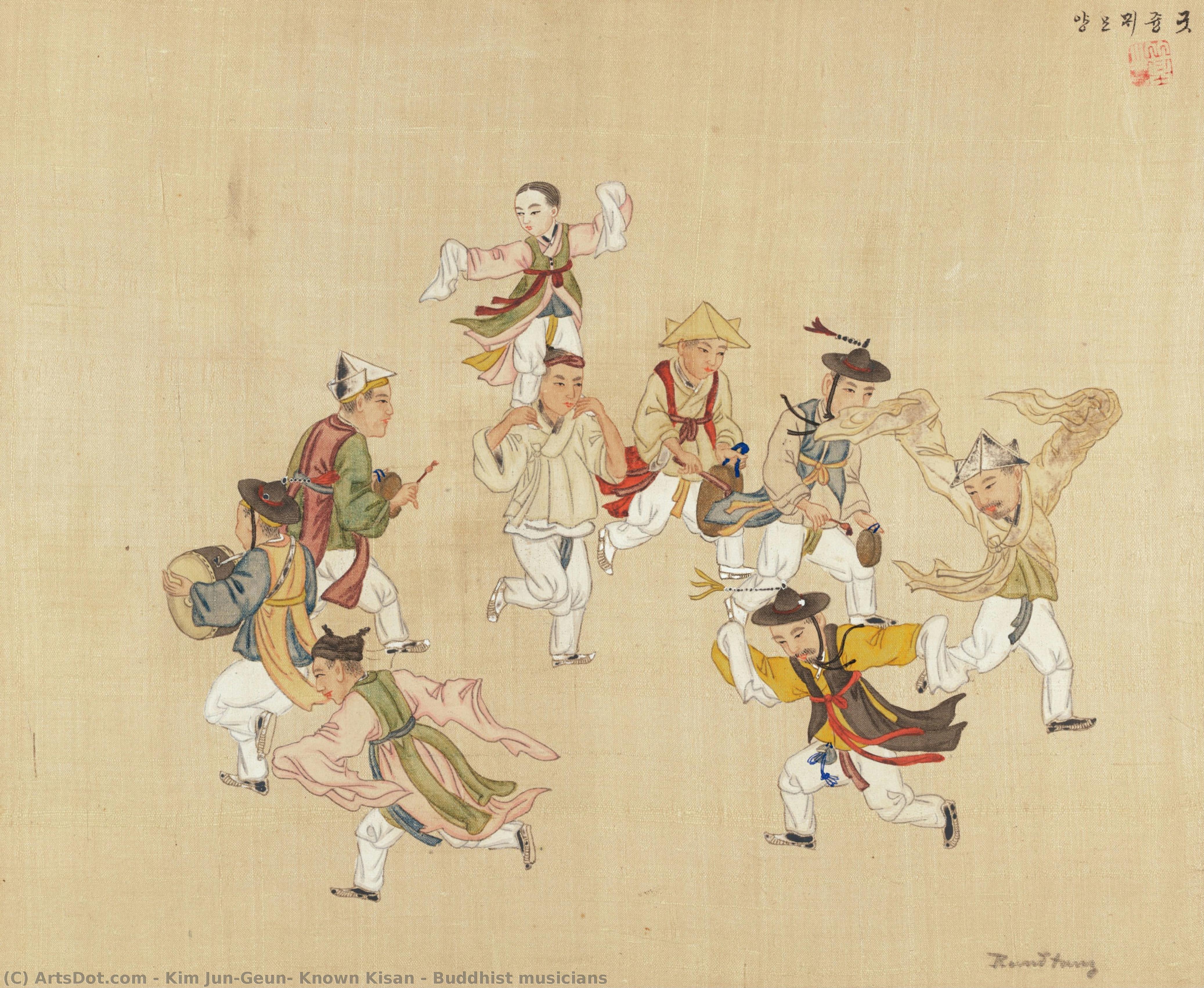 Buddhist Musicians — Kim Jun-geun, Known Kisan