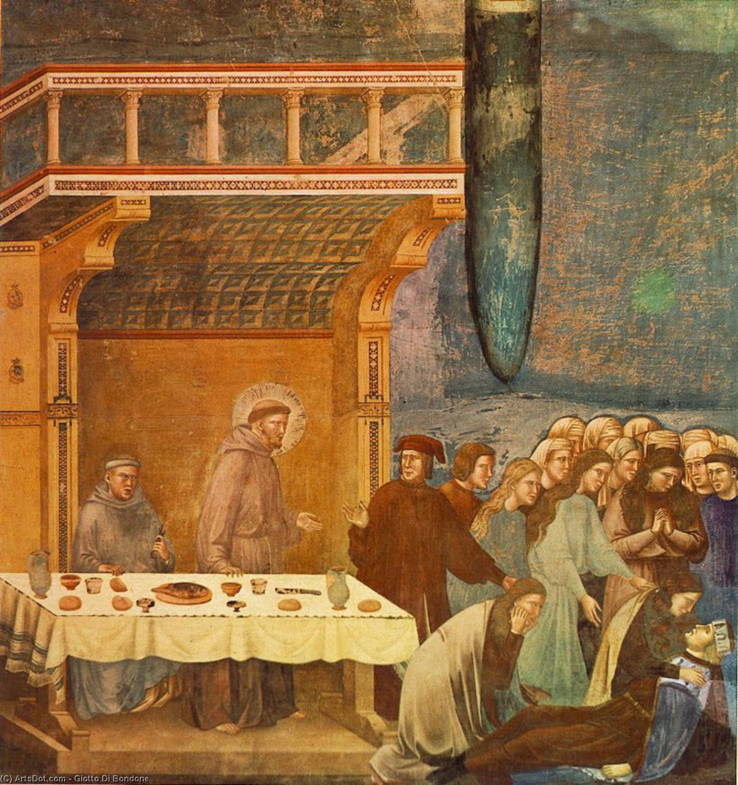 Legend Of St Francis - [16] - Death Of The Knight Of Celano — Giotto Di Bondone