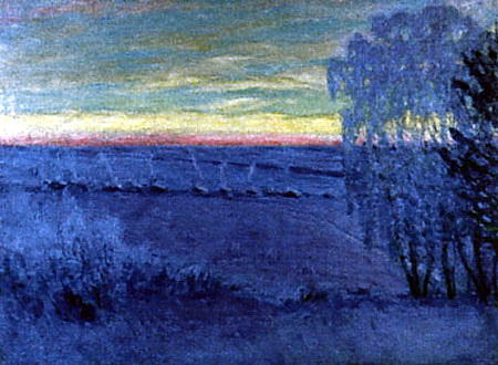 Dugino. Sunrise — Igor Emmanuilovich Grabar