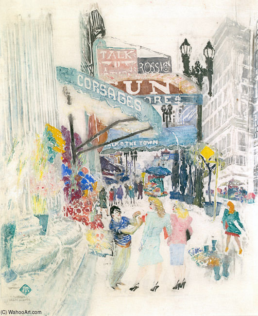 Corsages, Grant Avenue, San Francisco — Joseph M Raphael