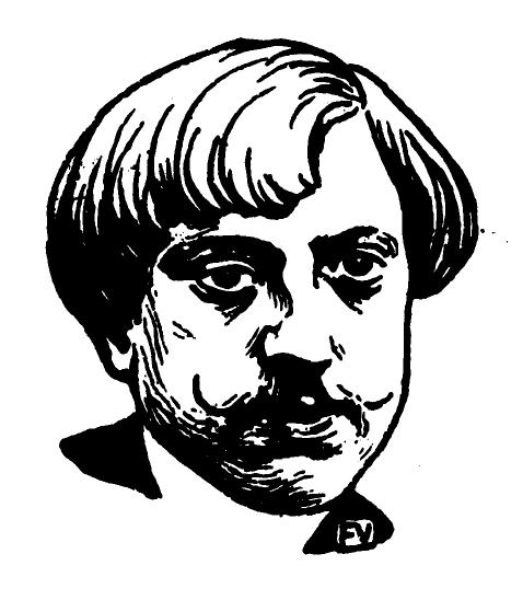 Portrait Of French Writer Camille Mauclair — Félix Vallotton