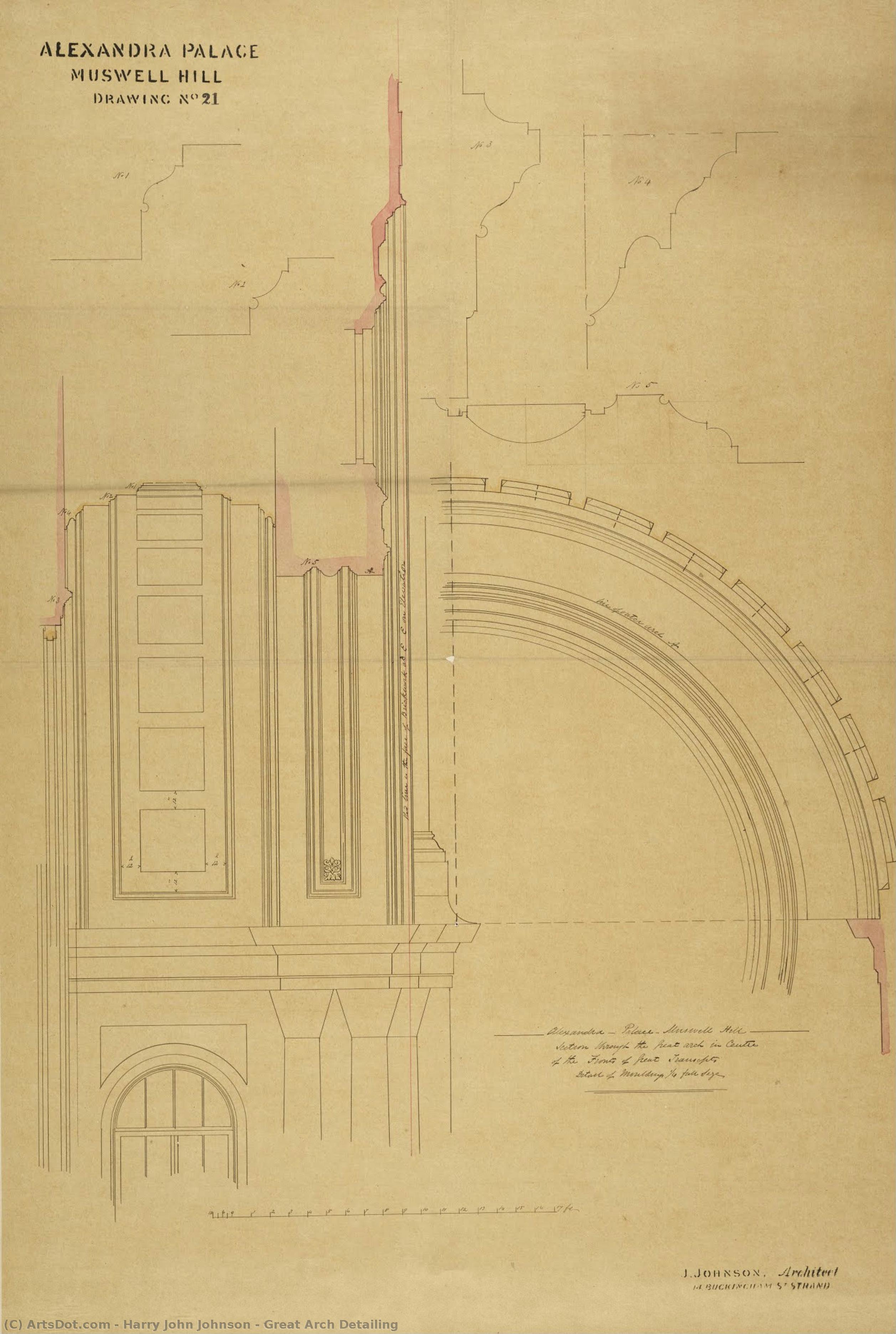 Great Arch Detailing — Harry John Johnson
