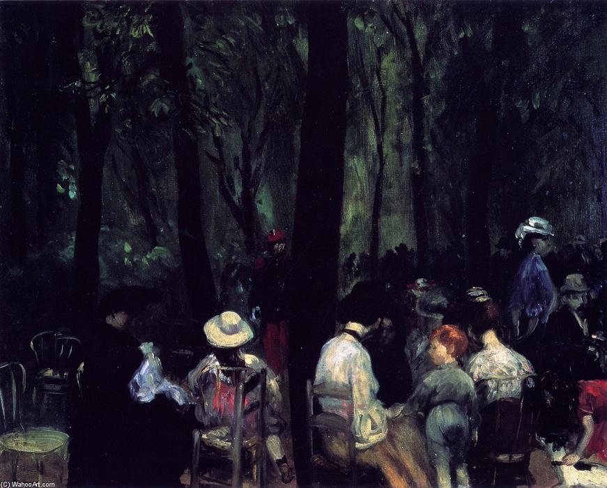 Under The Trees, Luxembourg Gardens — William James Glackens