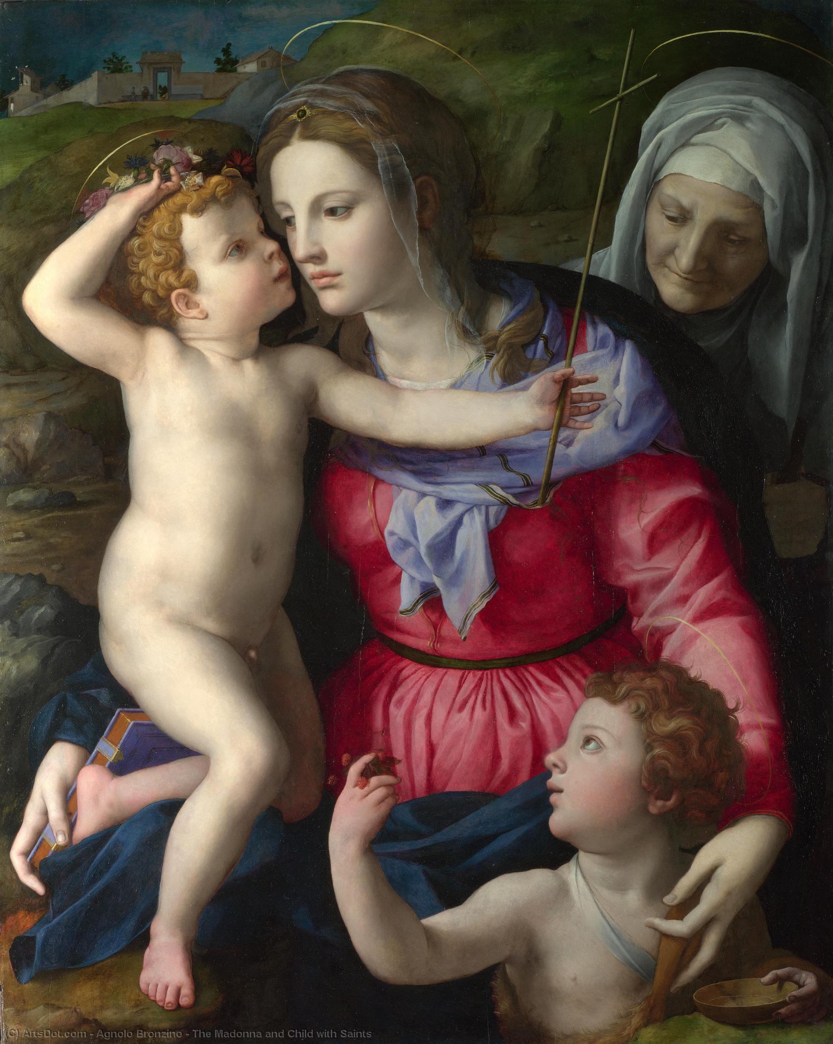 The Madonna And Child With Saints — Agnolo Bronzino