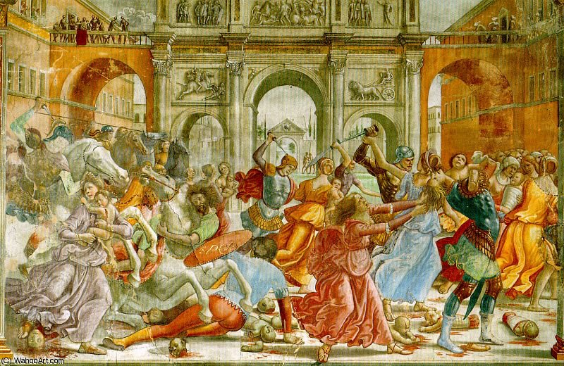 Slaughter Of The Innocents — Domenico Ghirlandaio