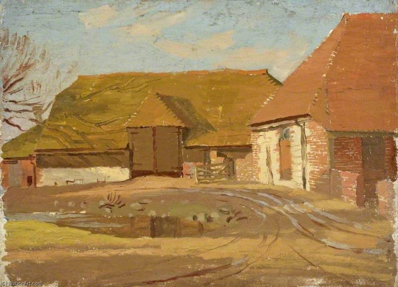 Frosty Morning, Hampshire — Allan Gwynne Jones